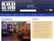 Tablet Screenshot of kjluradio.com